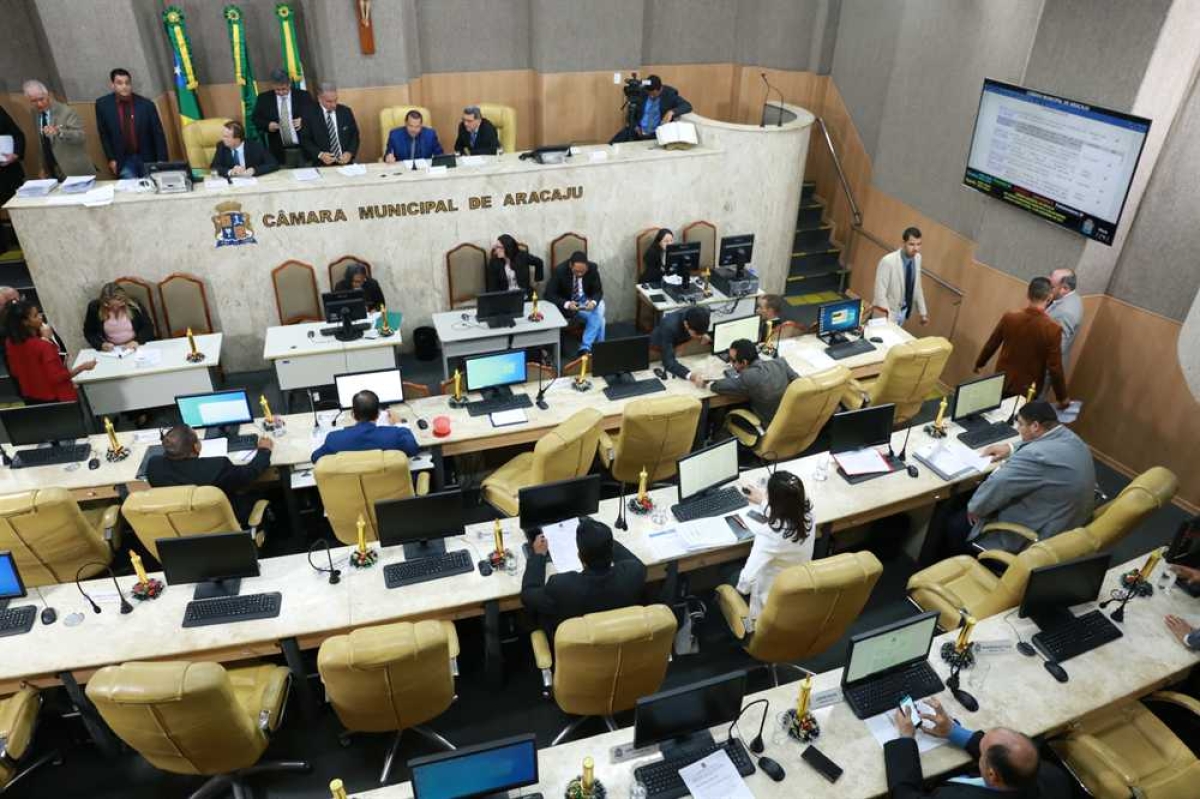 Câmara de Aracaju retomará as atividades parlamentares no dia 4 de fevereiro (Foto: CMA)