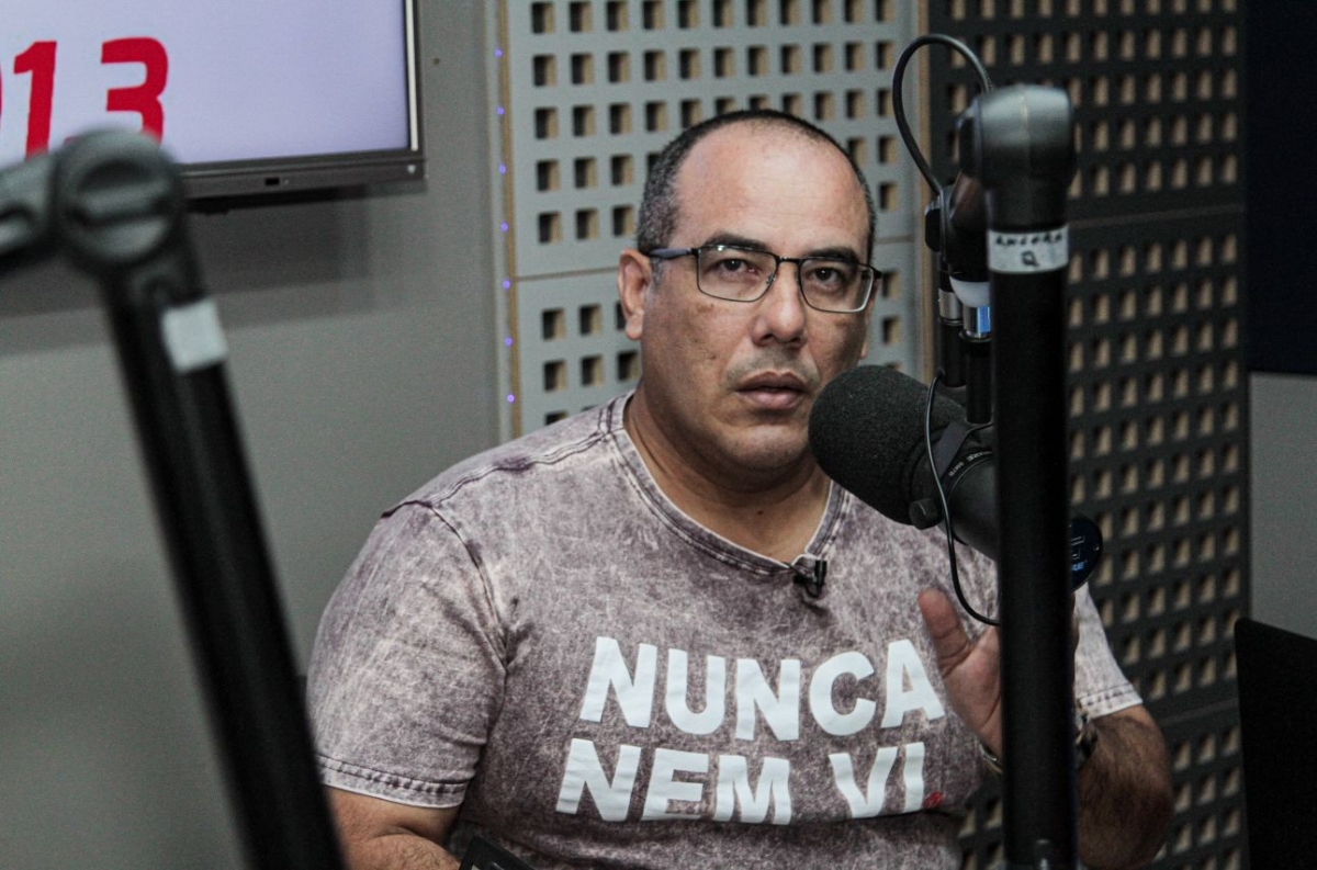 Cabo Amintas volta a ser questionado sobre a Máfia dos Shows em entrevista (Foto: Assessoria Cabo Amintas/ CMA)