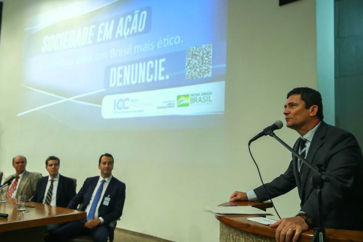 "Temos que fazer mais", diz Moro sobre combate à corrupção no país (Foto: José Cruz/ Agência Brasil)