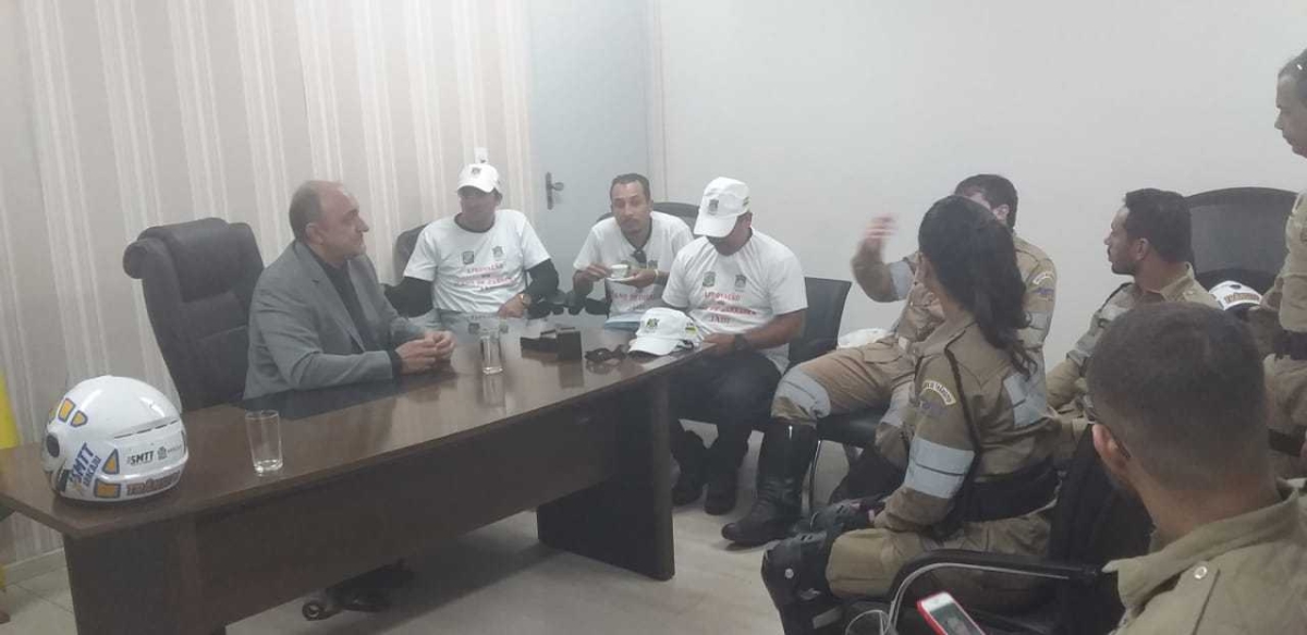 Jason Neto apoia luta dos agentes da SMTT (Foto: Assessoria Jason Neto)