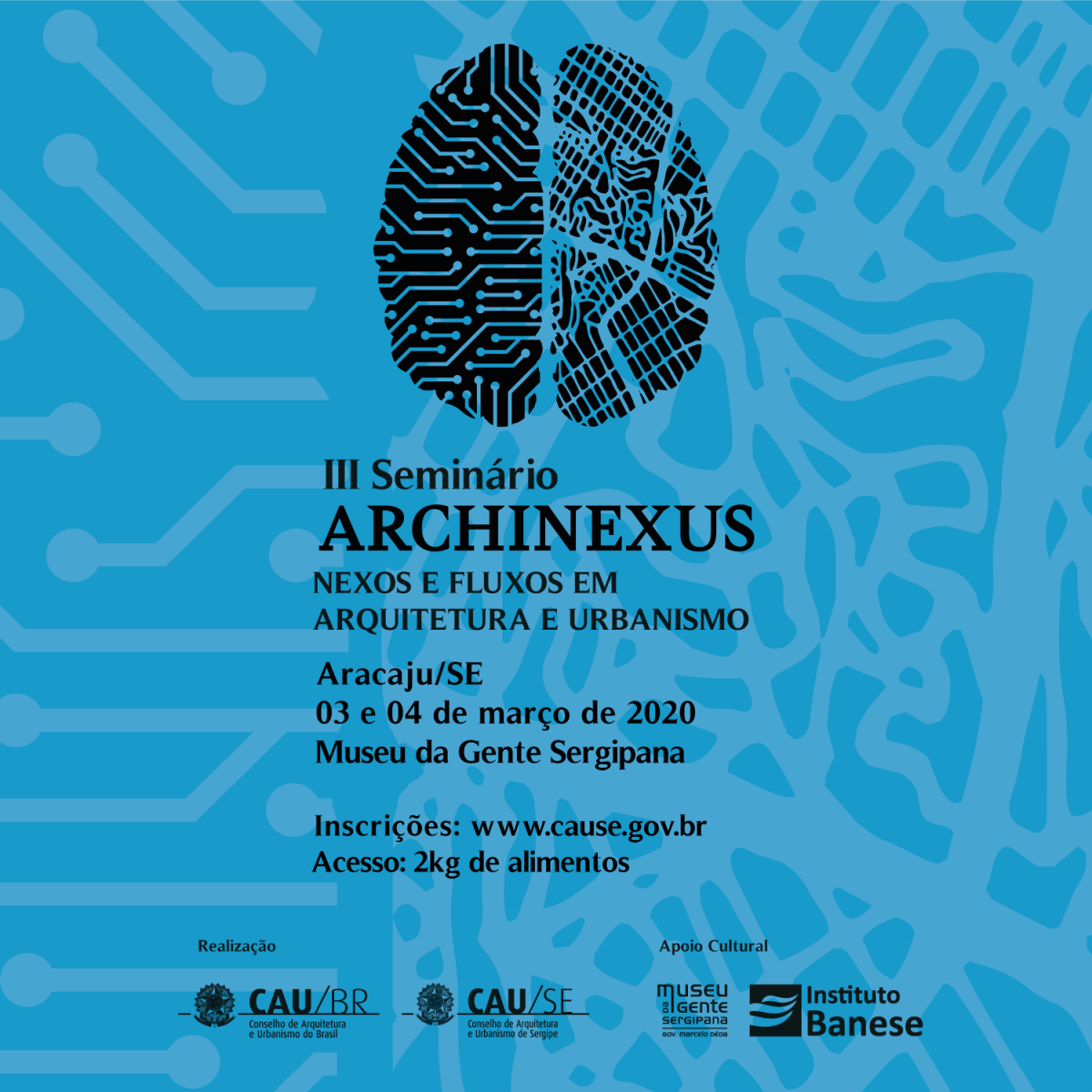 Aracaju sediará o 3º Seminário Internacional de Valorização Profissional "Archinexus" (Imagem: CAU/SE)
