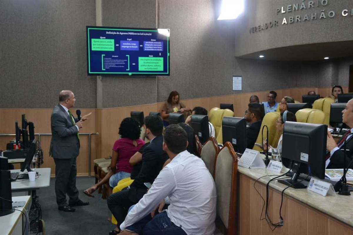 CMA realiza palestra para explicar mudanças e regras do processo eleitoral em 2020 (Foto: China Tom/ CMA)