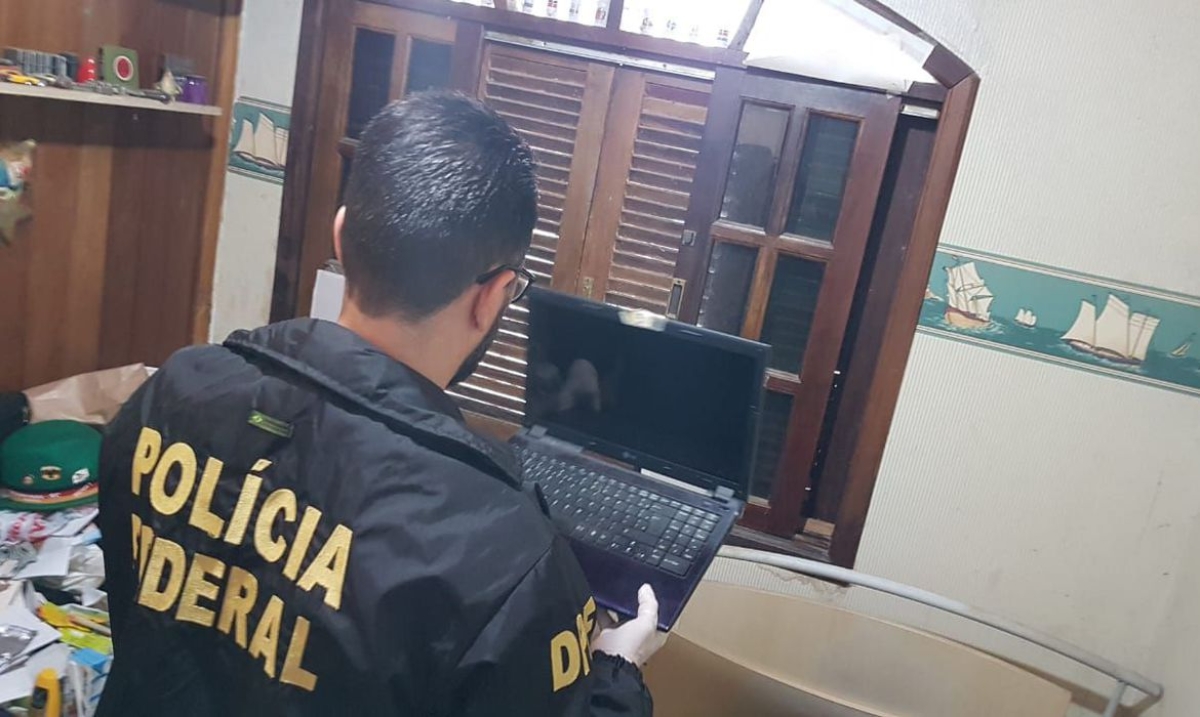 PF faz ação contra mães acusadas de partilhar material de pedofilia (Foto: Divulgação/ Polícia Federal)