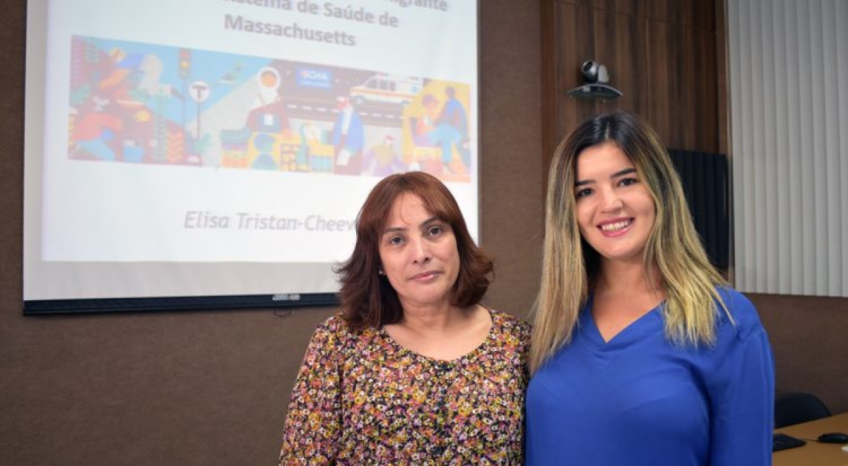 Elisa Tristan Cheever e Thamires Carvalho (Foto: Assessoria Unit)