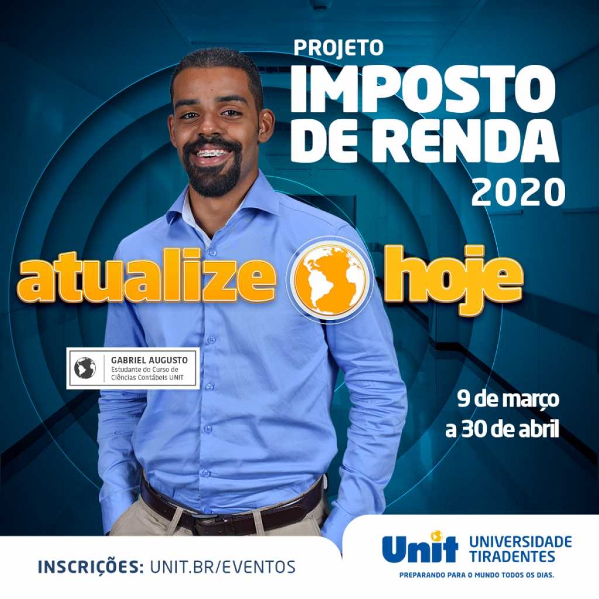 Unit realiza Campanha para declaração do imposto de renda (Imagem: Divulgação/ Unit)