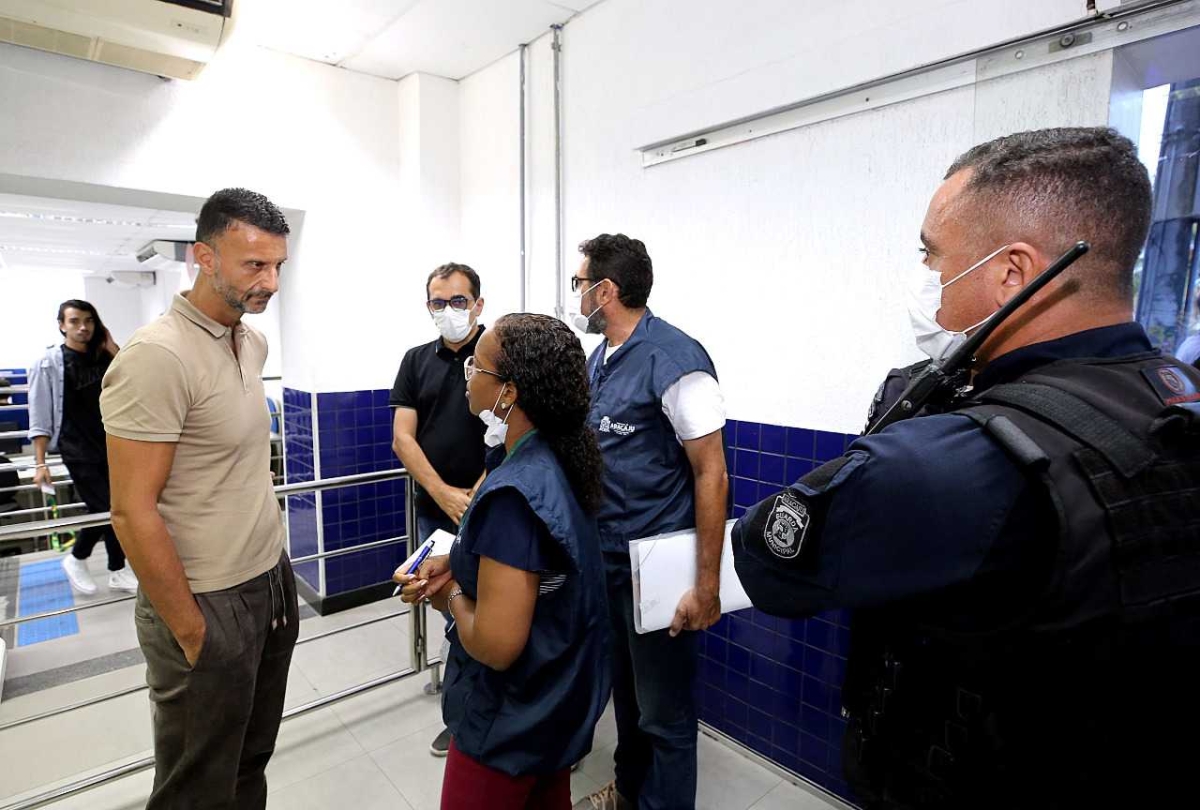 Prefeitura notifica empresa de telemarketing por descumprimento do decreto de enfrentamento à covid-19 (Foto: André Moreira/ Prefeitura de Aracaju)