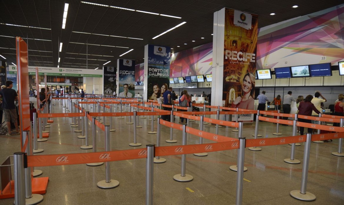 Movimento de aeronaves no Aeroporto de Brasília cai em mais de 90% (Foto: Valter Campanato/ Agência Brasil)