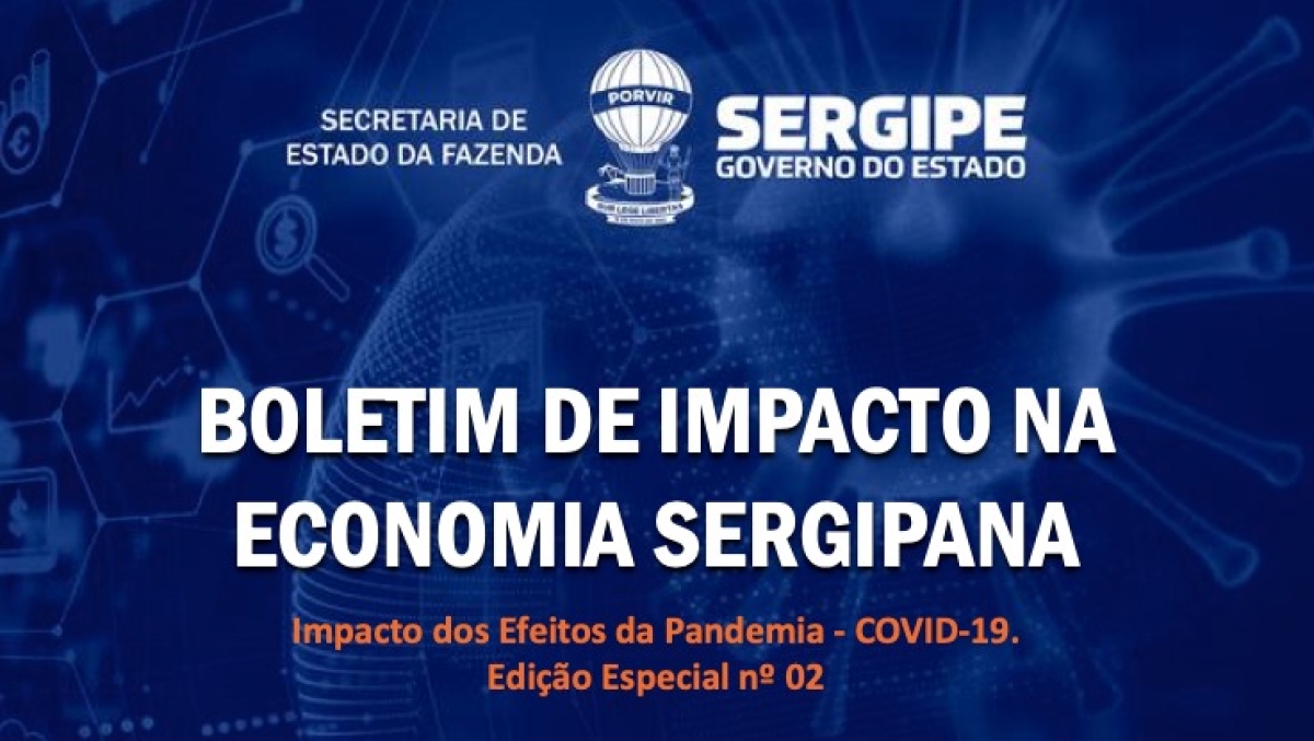 Governo de Sergipe divulga estudo de impacto da pandemia sobre a economia estadual (Imagem: Governo de Sergipe)