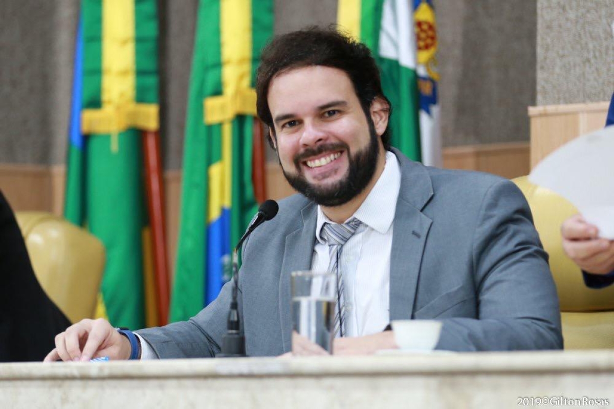 Em consenso com Nitinho, Thiaguinho promove reunião online da Mesa Diretora da CMA (Foto: Gilton Rosas/ CMA)
