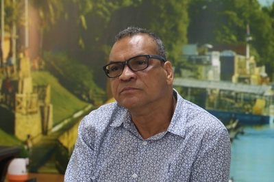 Secretário municipal da Comunicação, Carlos Cauê (Foto: Sérgio Silva/ Prefeitura de Aracaju)