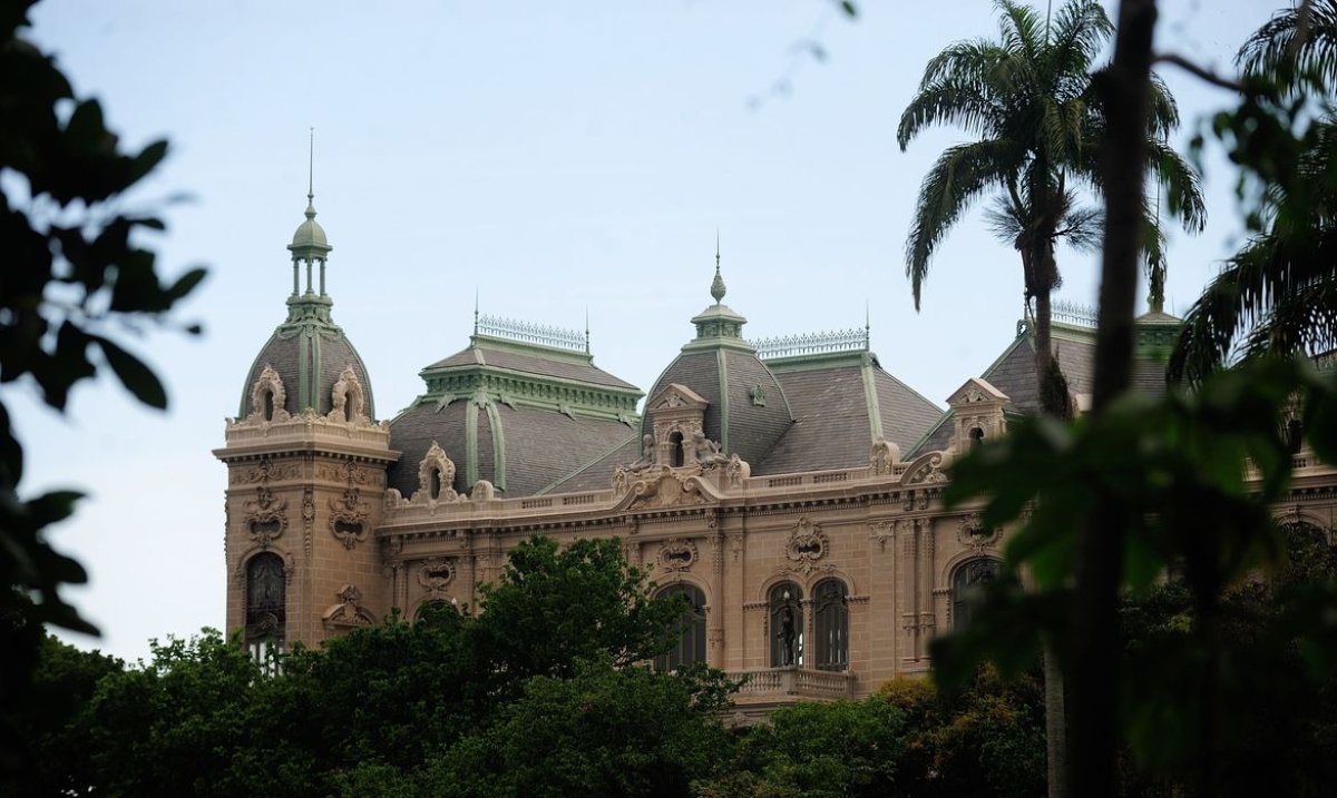 Palácio Laranjeiras, no Parque Guinle (Foto: Fernando Frazão/ Agência Brasil)
