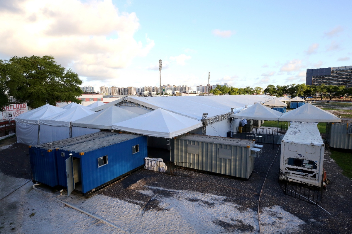 Oposição requenta críticas ao Hospital de Campanha para criar fato político com fins eleitorais (Foto: Assessoria Prefeitura de Aracaju)