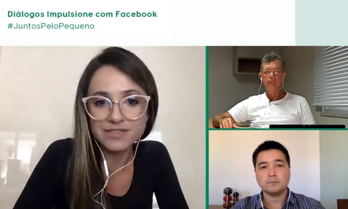 Laércio Oliveira participa de live promovida pelo Facebook nas Empresas sobre vendas online (Foto: Site Laércio Oliveira)