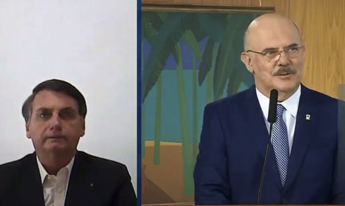 Milton Ribeiro toma posse como ministro da Educação (Foto: Reprodução/ TV Brasil)