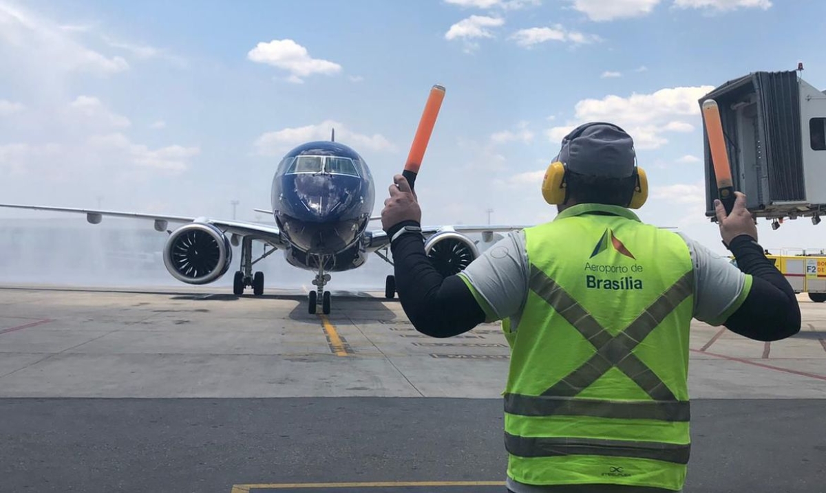 Latam e Azul iniciam operações de voos compartilhados (Foto: Alberto Ruy/ MInfra)