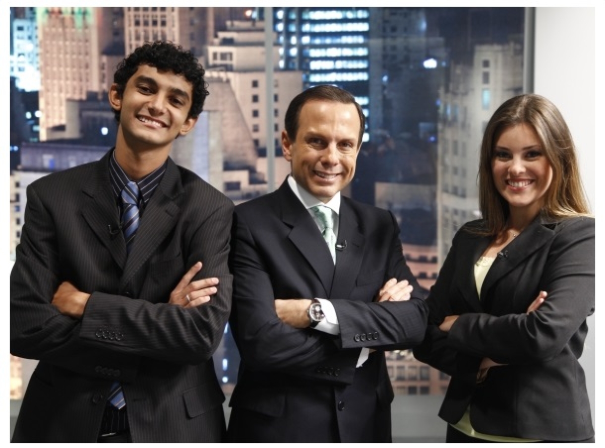 Rodrigo Solano, João Dória Jr. e Samara Schuch, finalistas da edição de 2010
(Foto: Via Assessoria de Imprensa Unit)