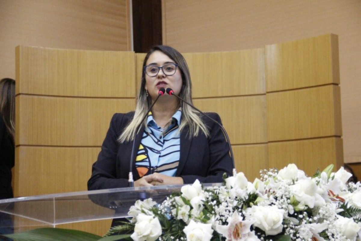 Kitty Lima repudia diretoria do Banese: "Precisam cumprir com o que foi acordado" (Foto: Assessoria Kitty Lima/ Rede Alese)