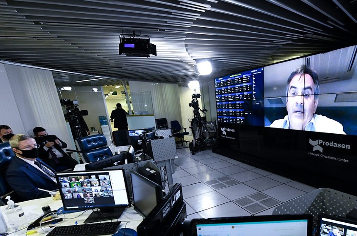 Aprovado por 46 votos a 21 e uma abstenção, projeto do governo teve relatório favorável do senador Ciro Nogueira (PP-PI) - Foto: Jefferson Rudy/ Agência Senado