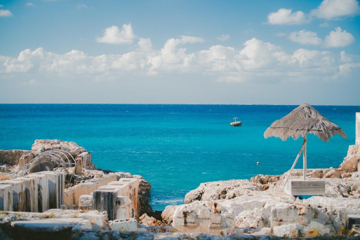Belíssima Cozumel, ilha muito procurada por mergulhadores (Foto: Carla Passos)