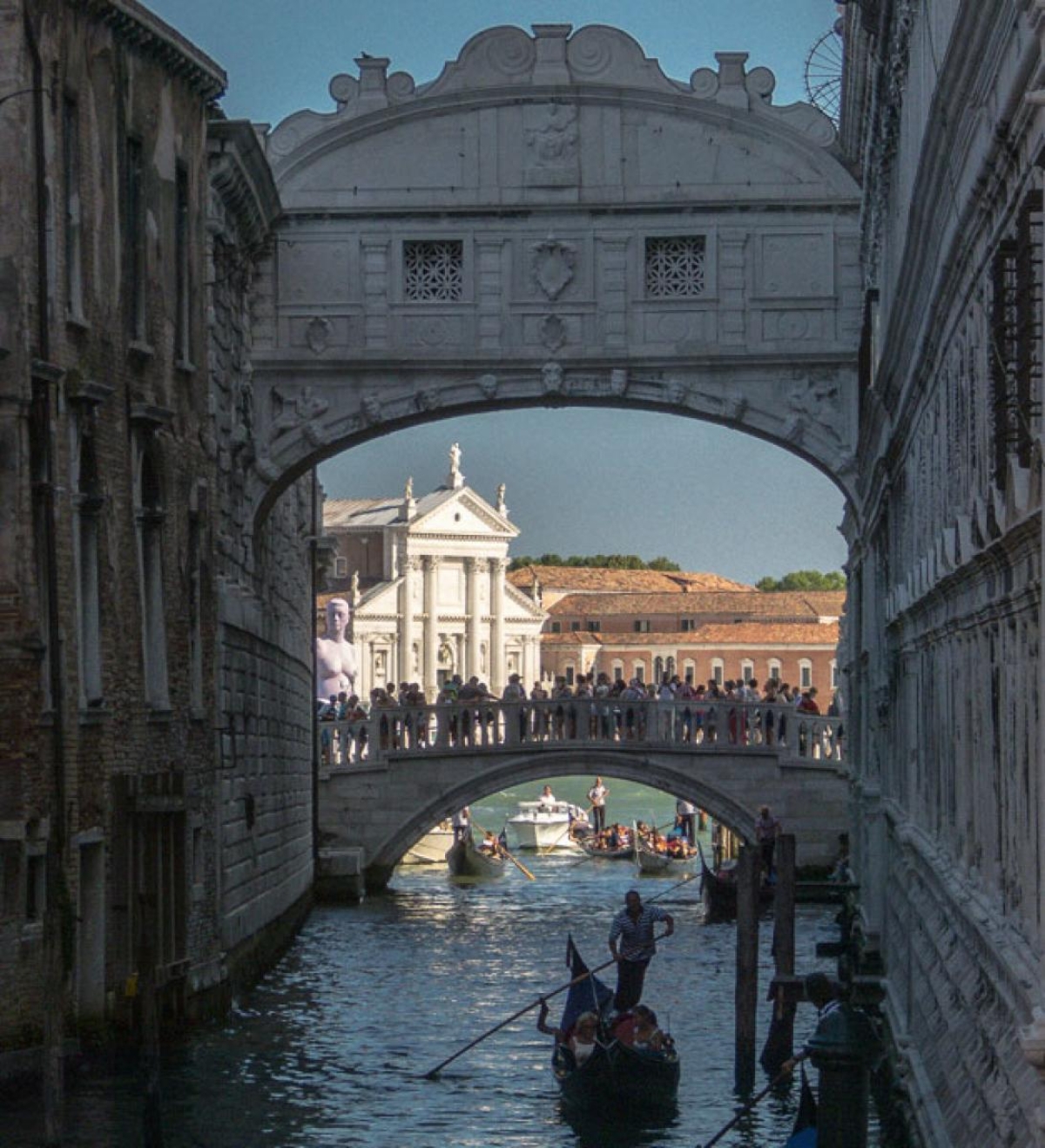 Ponte dos Suspiros: prisioneiros suspiravam e viam Veneza pela última vez (Foto: Carla Passos)