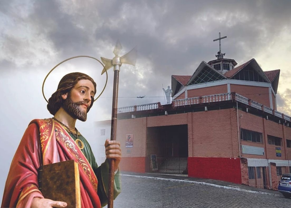 Todos os dias, a novena e santa missa ocorrem em dois horários: 16h30 e 19h30 (Foto: Arquidiocese de Aracaju)