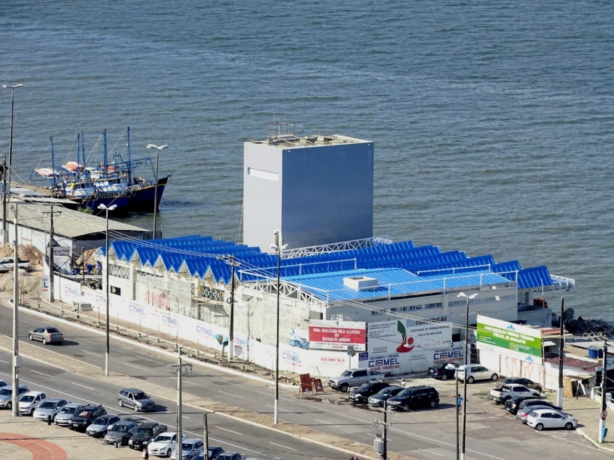 Governo federal publica edital para estudo de concessão do Terminal Pesqueiro de Aracaju (Foto: Site Laércio Oliveira)