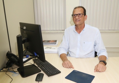 Assessor extraordinário para Assuntos Técnicos e Administrativos da Semfaz, Márcio Porto (Foto: Silvio Rocha/ Secom Aracaju)