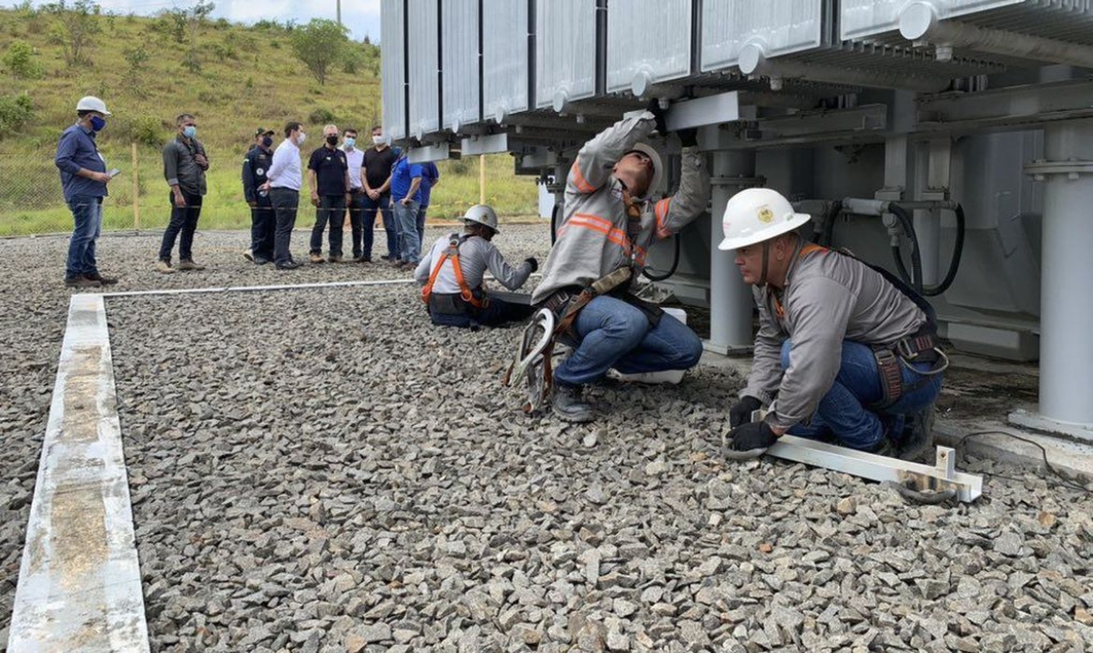 Transformador reserva é enviado a Macapá (Foto: Divulgação/ Ministério de Minas e Energia)