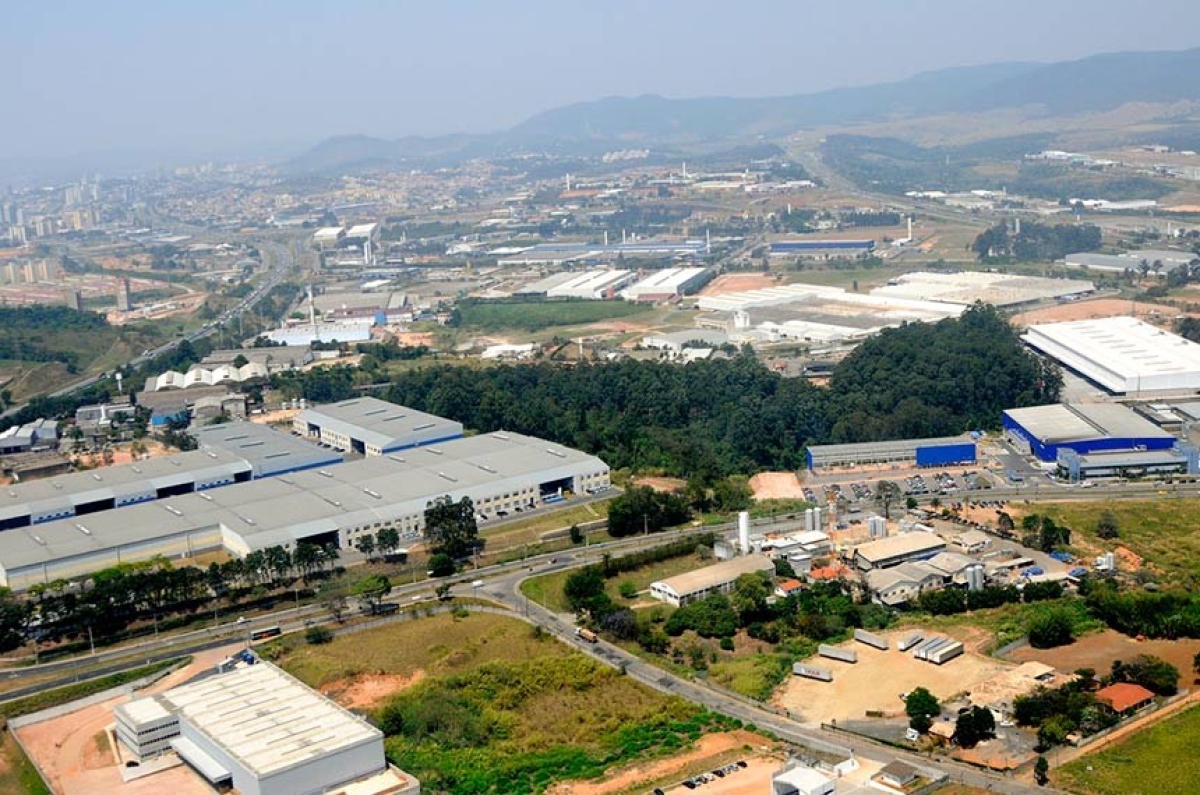 Vista de empresas no parque industrial de Jundiaí, no interior de São Paulo (Foto: Prefeitura de Jundiaí)