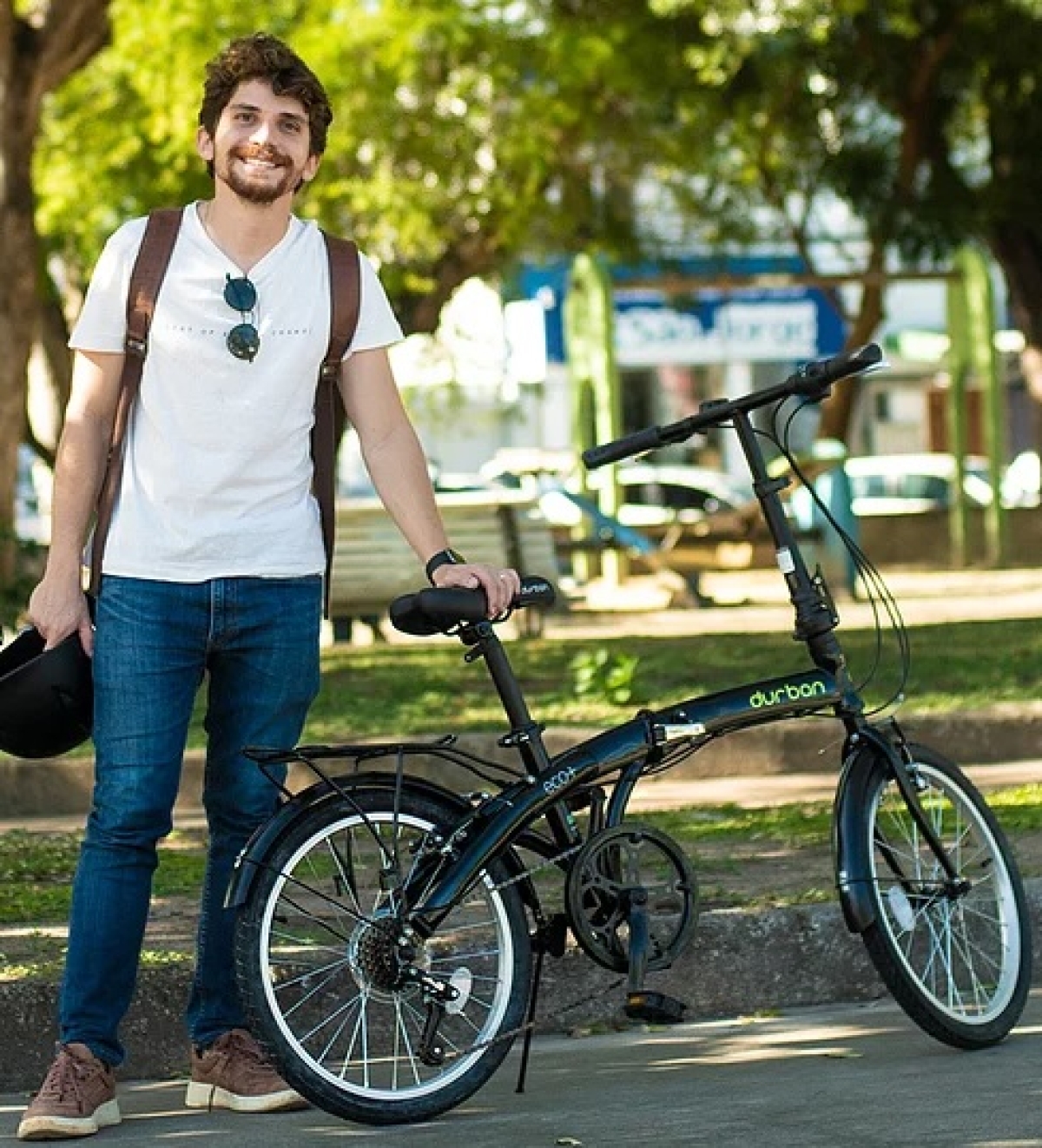Vereador Breno Garibalde alerta para melhor mobilidade em Aracaju com transporte consciente (Foto: Assessoria Breno Garibalde)