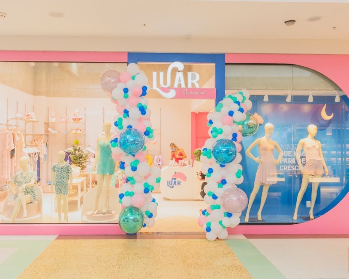 Luar Sleepwear inaugura no Shopping Jardins (Foto: Erick Lima/ Divulgação)