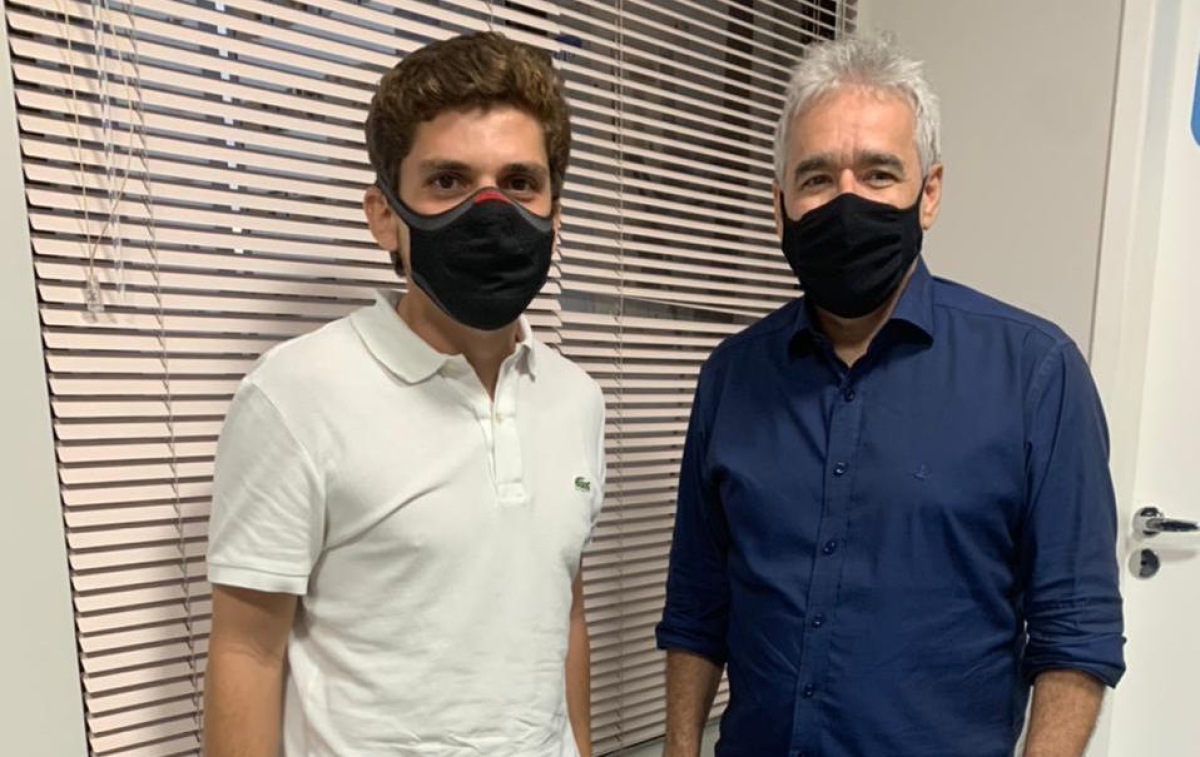 Breno Garibalde e Alberto Almeida (Foto: Assessoria Breno Garibalde)