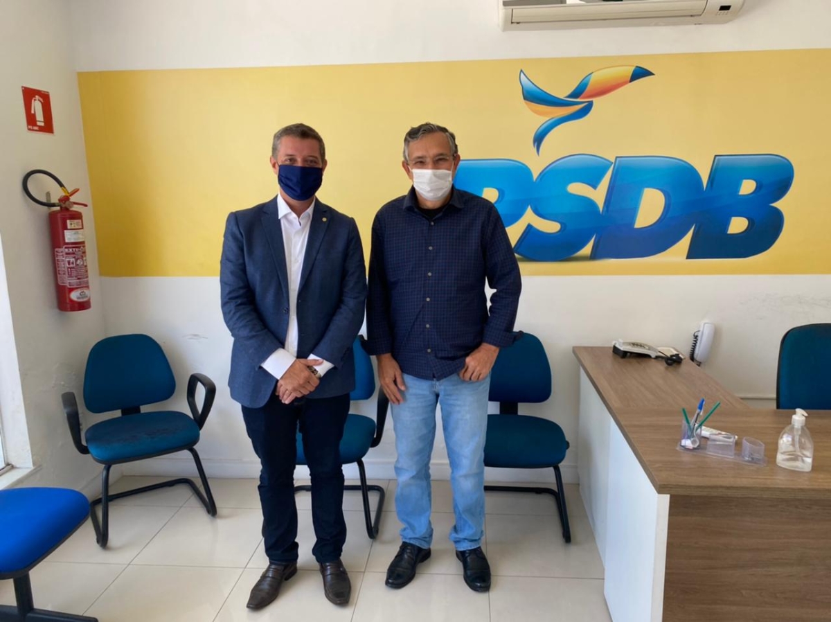 Eduardo Amorim se reúne com Fábio Mitidieri (Foto: Assessoria PSDB Sergipe)