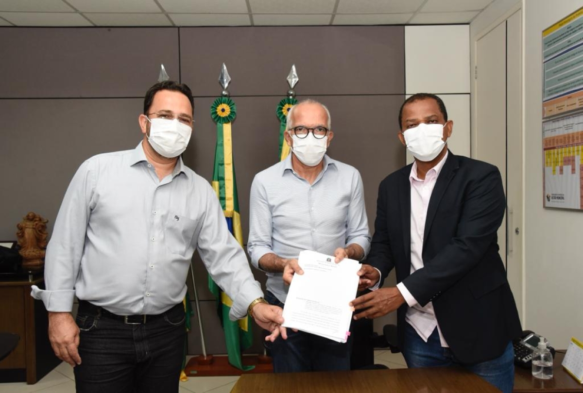 Professor Bittencourt é o novo líder de Edvaldo na Câmara de Vereadores (Foto: Ascom Prefeito Edvaldo Nogueira)