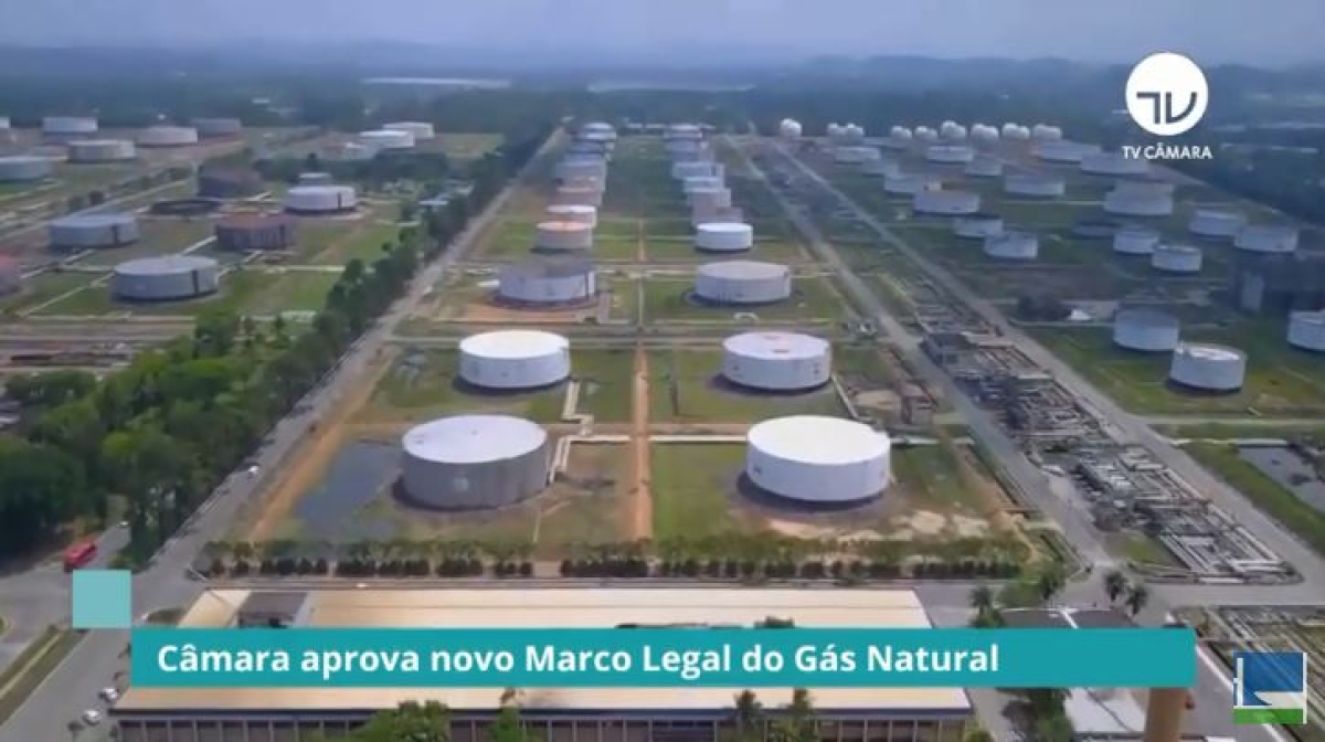 Câmara conclui votação do marco legal do gás, que segue para sanção (Imagem: Reprodução de vídeo/ YouTube/ Câmara dos Deputados)