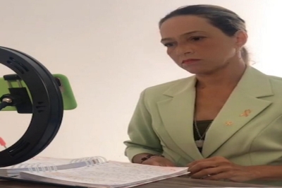 Sheyla Galba volta a denunciar falta de medicamentos e cobra reunião com secretária municipal de Saúde (Foto: Assessoria Sheyla Galba)