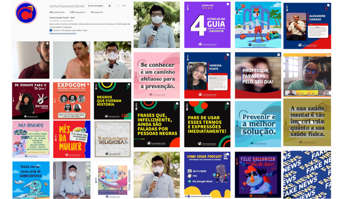 Projetos de extensão da Unit lançam novos produtos na área de comunicação  (Imagem: Assessoria de Imprensa Unit)