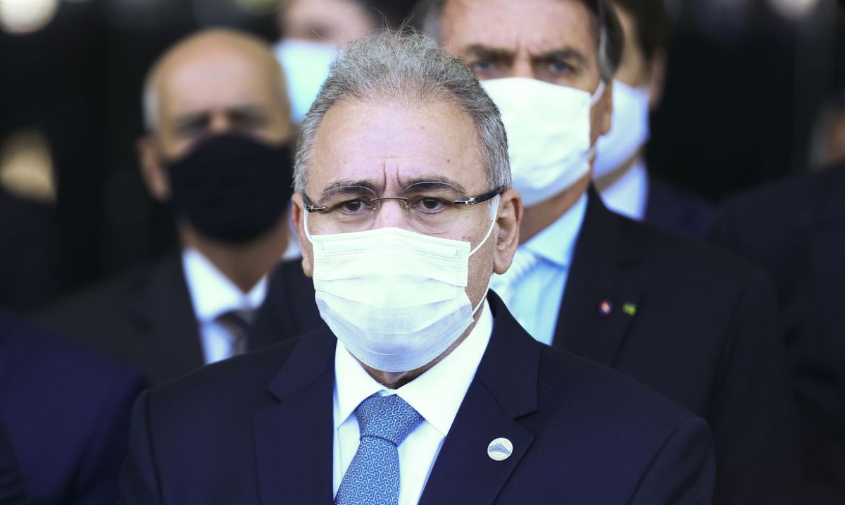 Marcelo Queiroga diz que meta do governo é vacinar 1 milhão por dia (Foto: Marcelo Camargo/ Agência Brasil)