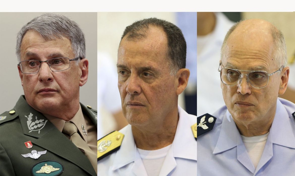 Comandantes do Exército, da Marinha e da Aeronáutica deixam cargos (Foto: Agência Brasil)