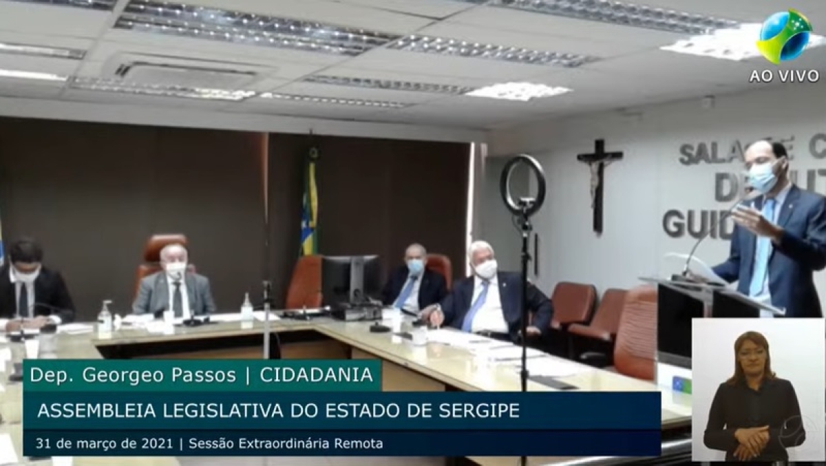 Projetos foram aprovados por maioria pelos deputados estaduais (Foto: Reprodução de vídeo/ Rede Alese)