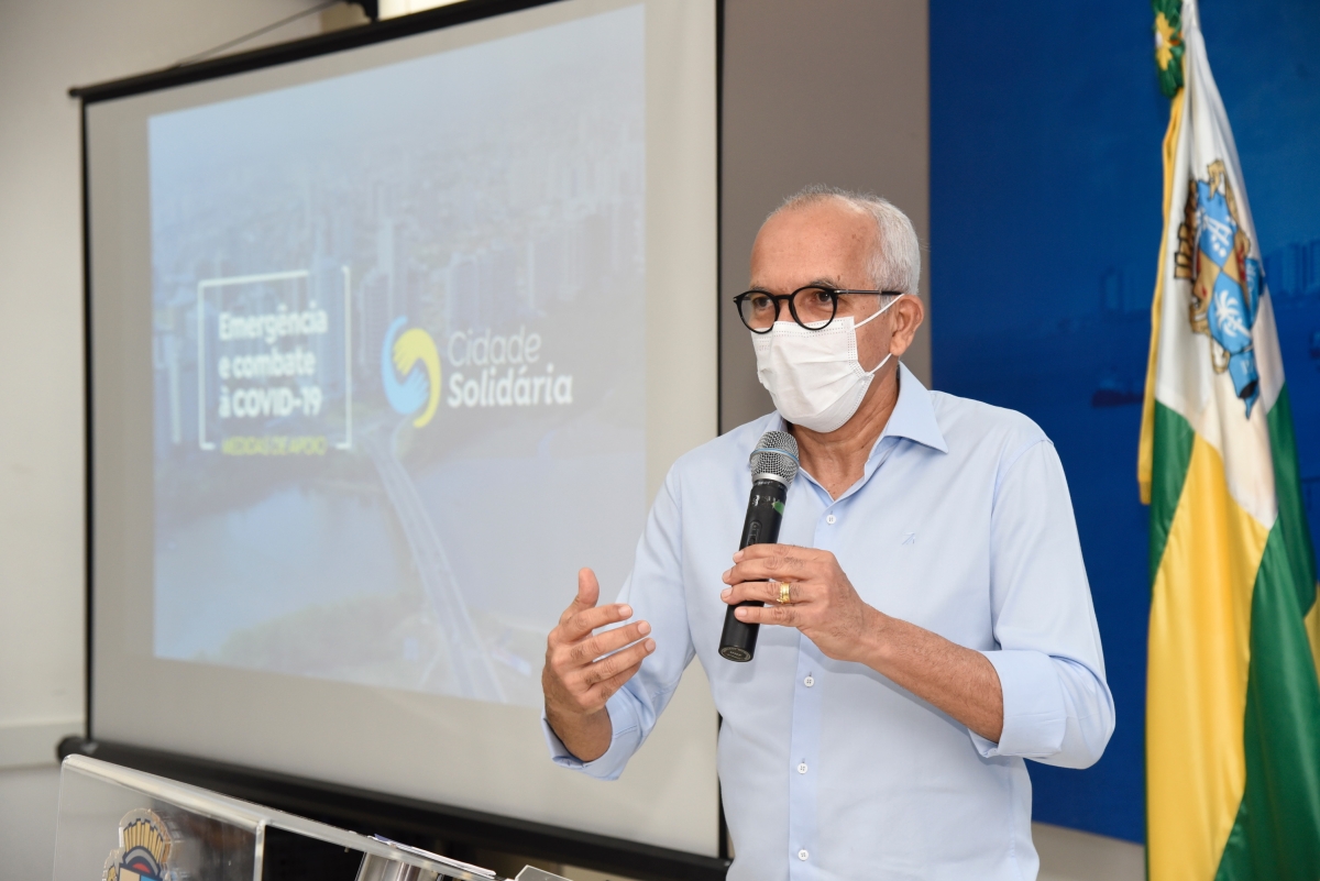 Prefeitura lança Auxílio Municipal Emergencial e pacote de ações sociais e econômicas contra efeitos da pandemia (Foto: Prefeitura de Aracaju)
