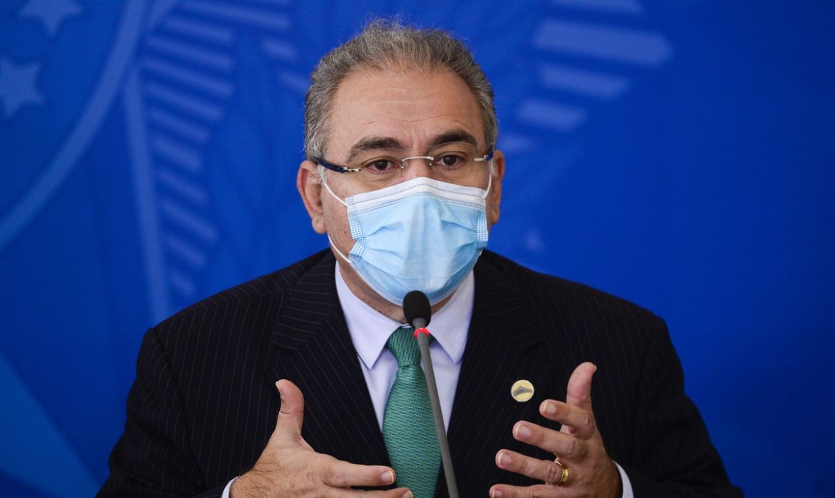 Marcelo Queiroga anuncia 15,5 milhões de doses de vacina da Pfizer até junho (Foto: Marcelo Camargo/ Agência Brasil)