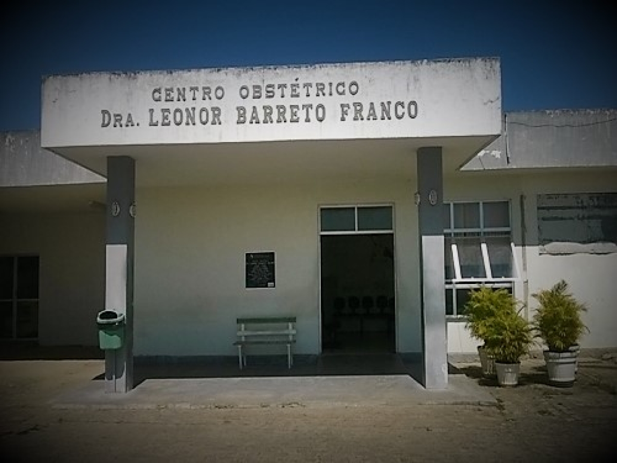 Centro Obstétrico Doutora Leonor Barreto Franco, no município de Capela (Foto: Site Iran Barbosa)