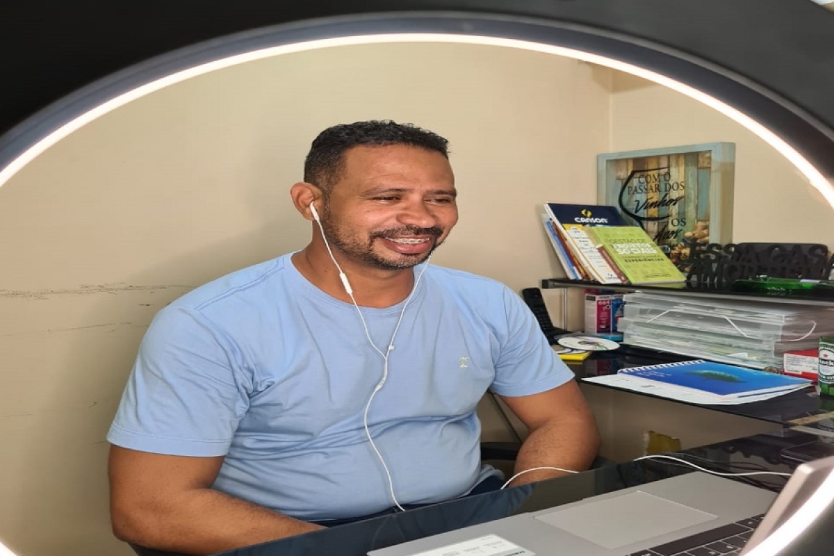 Na Semana da Educação Inclusiva, Sargento Byron chama a atenção para as pessoas com deficiência com aulas remotas