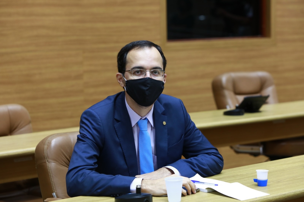 Georgeo Passos: "se o Governo não deve nada por que os deputados da base não querem a CPI?" (Foto: Assessoria Georgeo Passos)