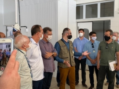 Deputado Laércio Oliveira afirma que Sergipe tem vocação para a pesca e o terminal é um importante pilar nesse sentido (Foto: Site Laércio Oliveira)