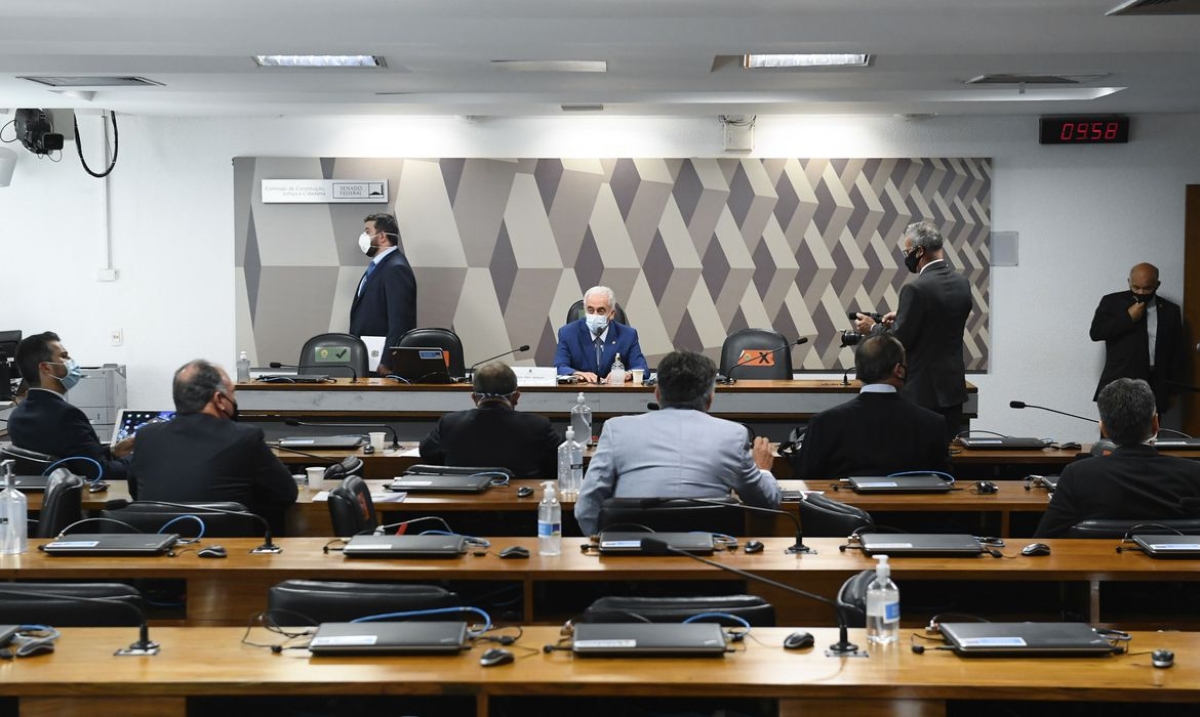 Senadores recorrem para tirar Renan Calheiros da relatoria da CPI da Pandemia (Foto: Jefferson Rudy/ Agência Senado)