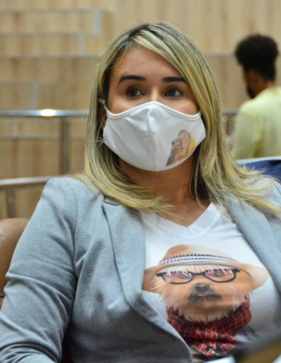 Kitty Lima defende fim da contribuição de aposentados e pensionistas ao Sergipe Previdência (Foto: Assessoria Kitty Lima)