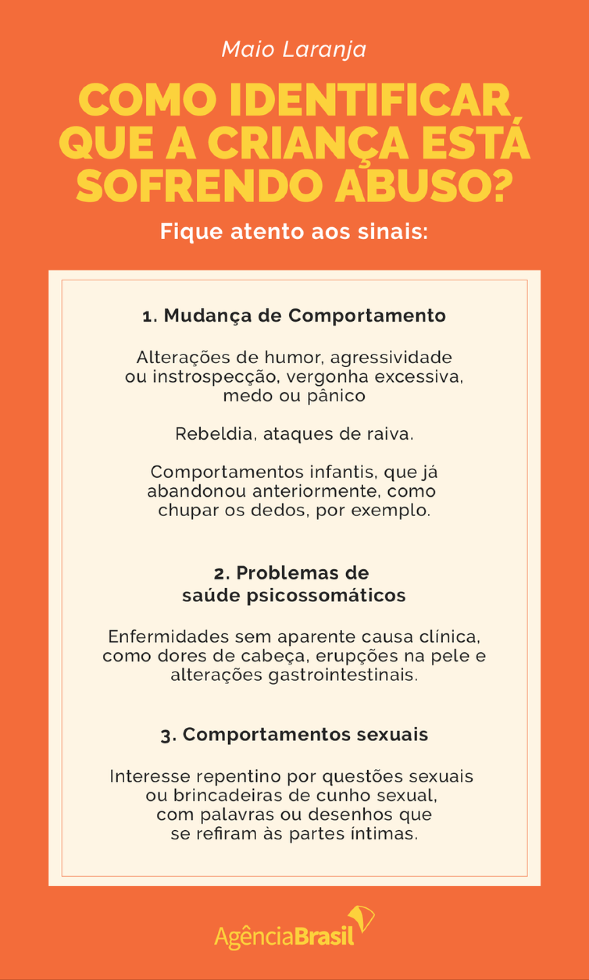 Como identificar o abuso sexual em crianças e adolescentes? (Arte: Agência Brasil)
