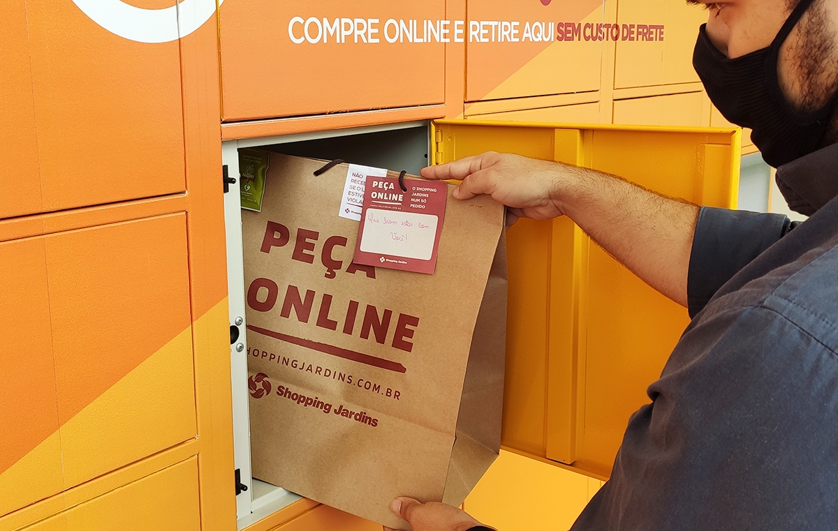 Locker do Shopping Jardins (Foto: Divulgação)